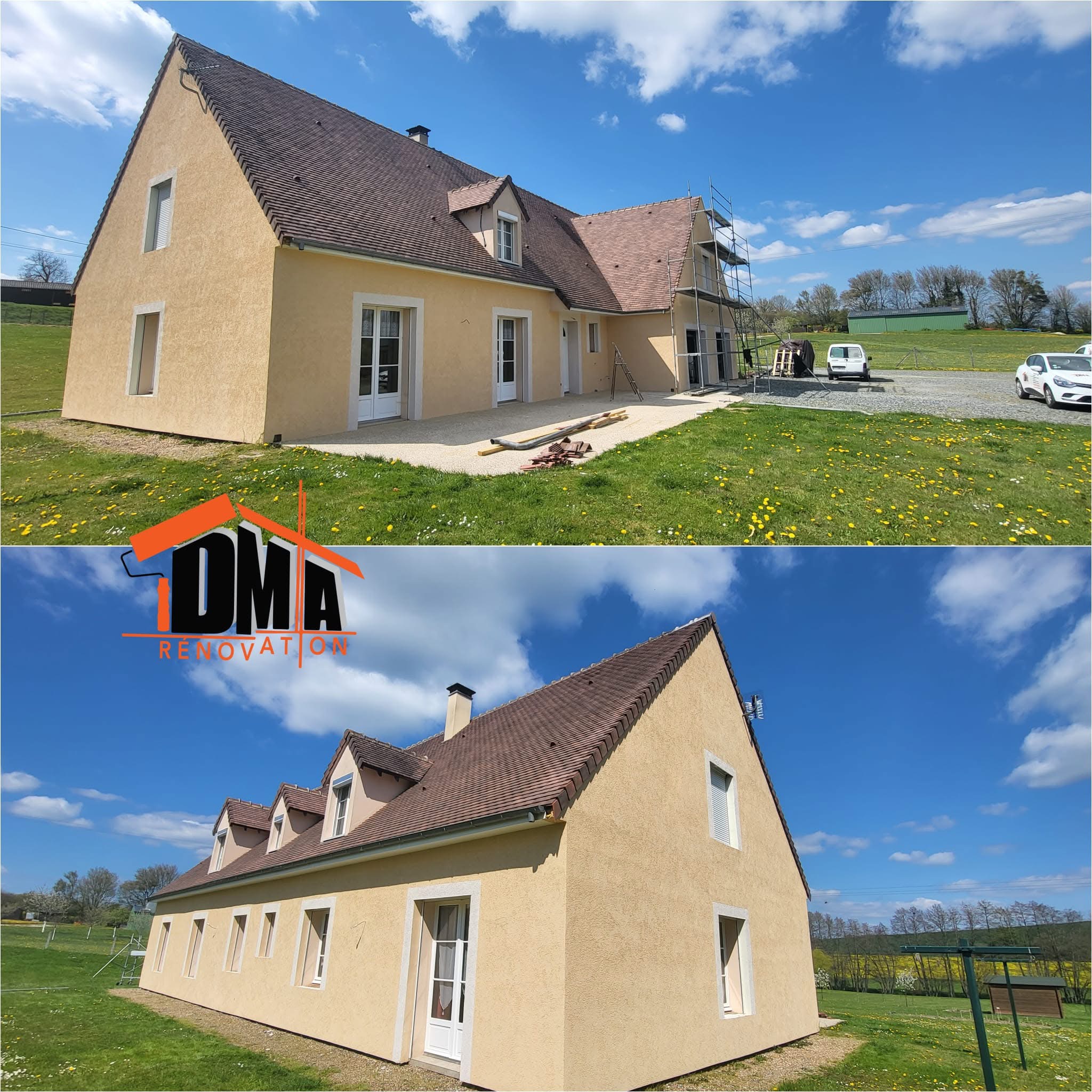 Isolation Extérieure Haute Performance : DMA Rénovation, le N°1 QUALIBAT du Perche entre Nogent-le-Rotrou, Chartres et Dreux